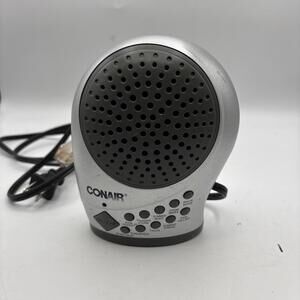 Conair SU12 Sleep Aid Sound Therapy Spa Machine w Night Light & Auto Timer